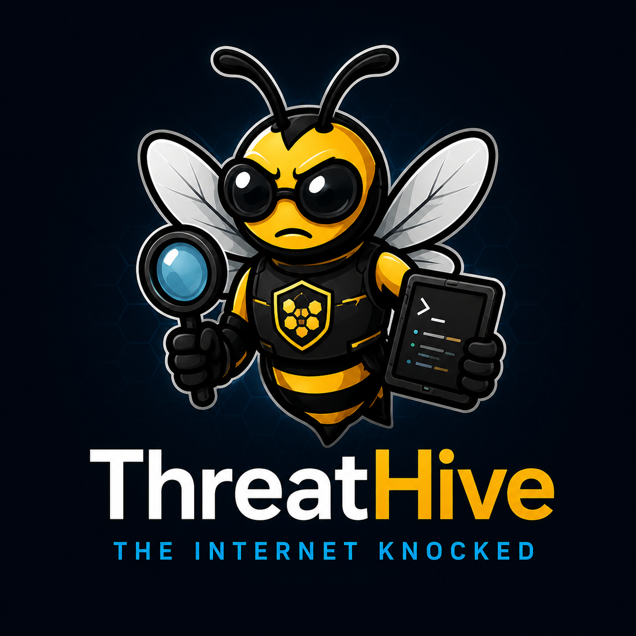 ThreatHive bee investigator logo